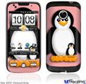 HTC Droid Eris Skin - Penguins on Pink