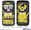 HTC Droid Eris Skin - Puppy Dogs on Black