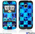 HTC Droid Eris Skin - Blue Star Checkers