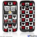 HTC Droid Eris Skin - Hearts and Stars