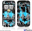 HTC Droid Eris Skin - SceneKid Blue