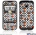 HTC Droid Eris Skin - Locknodes 05 Burnt Orange