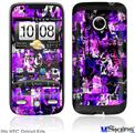 HTC Droid Eris Skin - Purple Graffiti