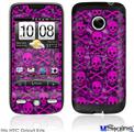 HTC Droid Eris Skin - Pink Skull Bones