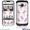 HTC Droid Eris Skin - Flamingos on White