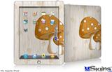 iPad Skin - Mushrooms Orange