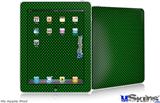 iPad Skin - Carbon Fiber Green