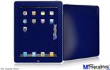 iPad Skin - Carbon Fiber Blue