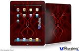 iPad Skin - Abstract 01 Red