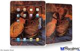 iPad Skin - Vincent Van Gogh A Pair of Shoes