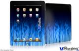 iPad Skin - Fire Flames Blue