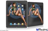 iPad Skin - Bomber Pin Up Girl