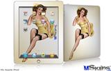 iPad Skin - Rose Pin Up Girl