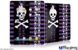 iPad Skin - Skulls and Stripes 6