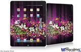 iPad Skin - Grungy Flower Bouquet