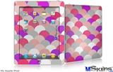 iPad Skin - Brushed Circles Pink