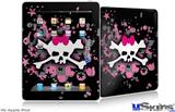 iPad Skin - Scene Skull Splatter