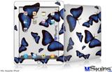 iPad Skin - Butterflies Blue