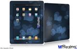 iPad Skin - Bokeh Hearts Blue