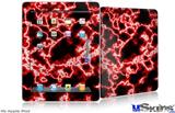 iPad Skin - Electrify Red