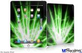 iPad Skin - Lightning Green