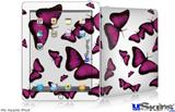 iPad Skin - Butterflies Purple