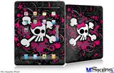 iPad Skin - Girly Skull Bones