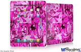 iPad Skin - Pink Plaid Graffiti