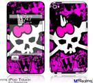 iPod Touch 4G Decal Style Vinyl Skin - Punk Skull Princess