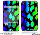 iPod Touch 4G Decal Style Vinyl Skin - Rainbow Leopard