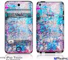 iPod Touch 4G Decal Style Vinyl Skin - Graffiti Splatter