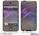 iPod Touch 4G Decal Style Vinyl Skin - Purple Orange