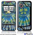 HTC Droid Incredible Skin - Tie Dye Peace Sign Swirl