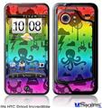 HTC Droid Incredible Skin - Cute Rainbow Monsters