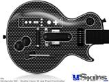 Guitar Hero III Wii Les Paul Skin - Carbon Fiber