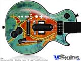 Guitar Hero III Wii Les Paul Skin - Tie Dye Fish 100