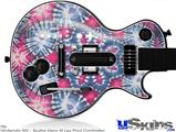 Guitar Hero III Wii Les Paul Skin - Tie Dye Star 102