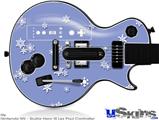 Guitar Hero III Wii Les Paul Skin - Snowflakes