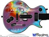 Guitar Hero III Wii Les Paul Skin - Tie Dye Swirl 108