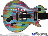 Guitar Hero III Wii Les Paul Skin - Tie Dye Tiger 100