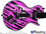 Guitar Hero III Wii Les Paul Skin - Pink Tiger