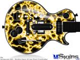 Guitar Hero III Wii Les Paul Skin - Electrify Yellow