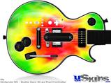 Guitar Hero III Wii Les Paul Skin - Tie Dye