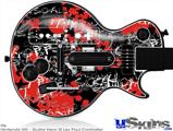 Guitar Hero III Wii Les Paul Skin - Emo Graffiti