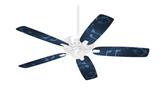 Bokeh Music Blue - Ceiling Fan Skin Kit fits most 42 inch fans (FAN and BLADES SOLD SEPARATELY)