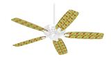 Crabs and Shells Sage Green - Ceiling Fan Skin Kit fits most 42 inch fans (FAN and BLADES SOLD SEPARATELY)