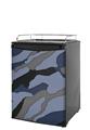 Kegerator Skin - Camouflage Blue (fits medium sized dorm fridge and kegerators)