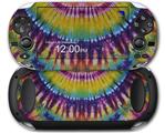 Tie Dye Purple Gears - Decal Style Skin fits Sony PS Vita