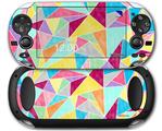 Brushed Geometric - Decal Style Skin fits Sony PS Vita