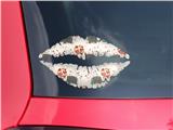 Lips Decal 9x5.5 Elephant Love